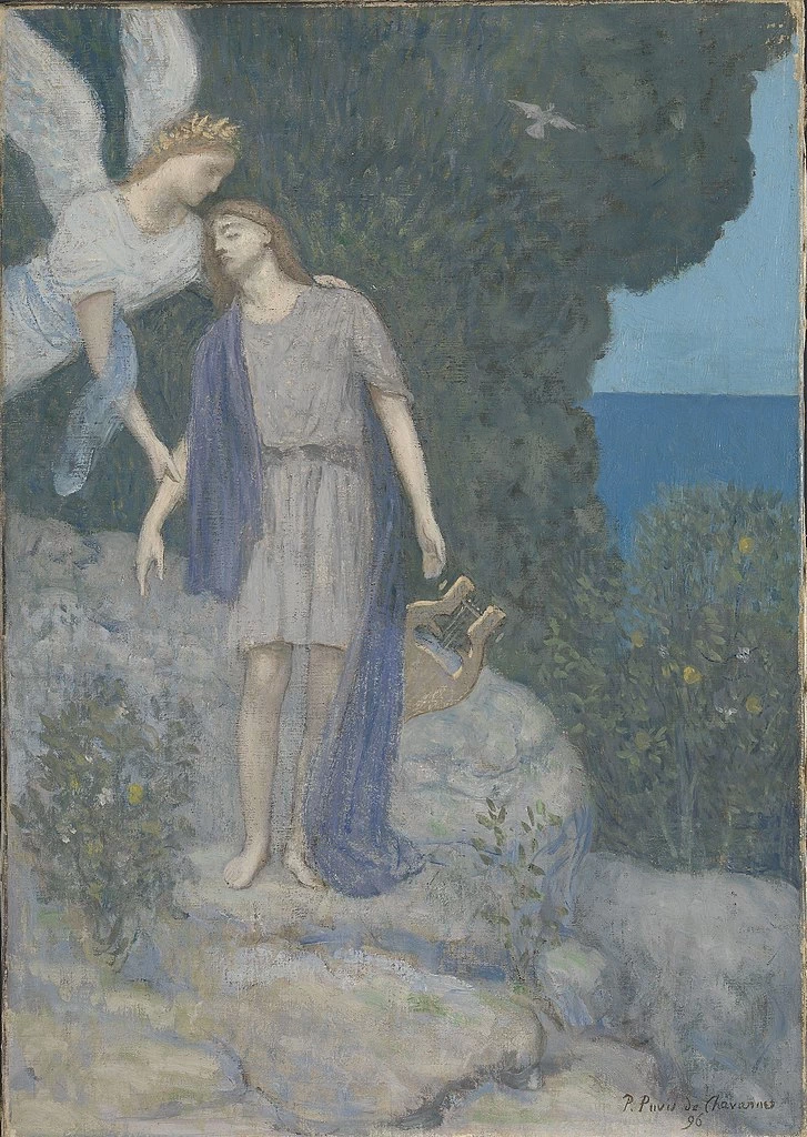 Pierre Puvis de Chavannes - Il poeta, National Museum of Art, Architecture and Design